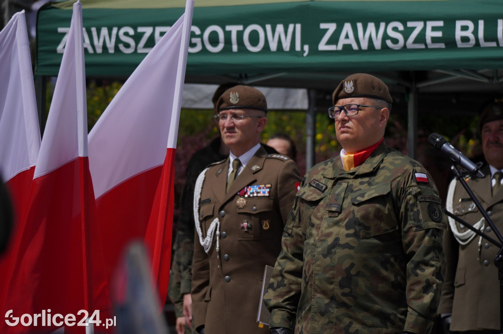 Przysięga Terytorialsów na gorlickim Rynku 06.07.