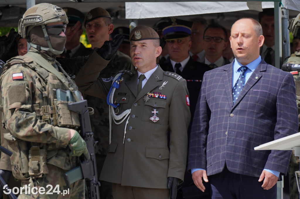 Przysięga Terytorialsów na gorlickim Rynku 06.07.