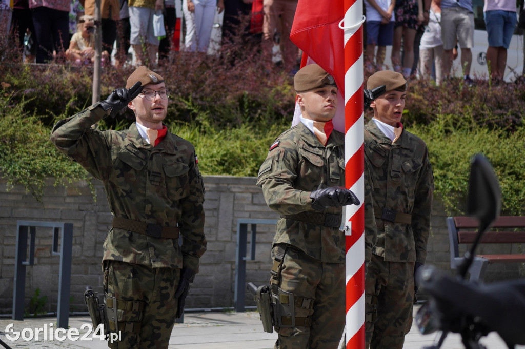 Przysięga Terytorialsów na gorlickim Rynku 06.07.