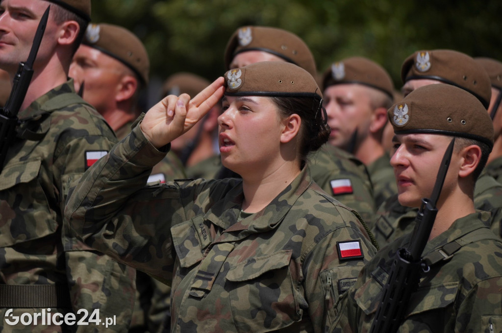 Przysięga Terytorialsów na gorlickim Rynku 06.07.