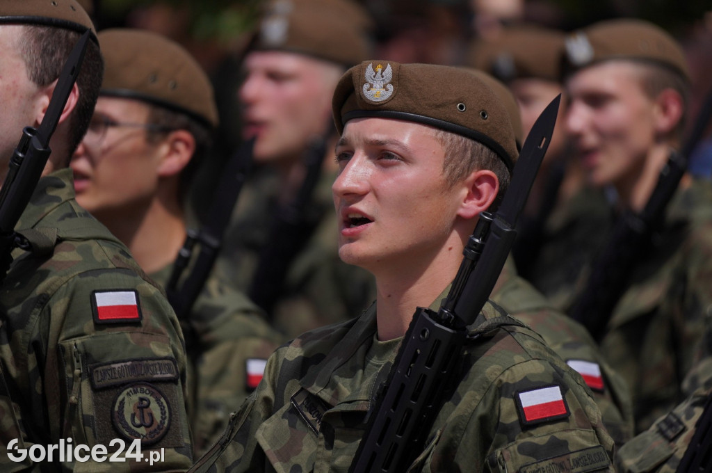 Przysięga Terytorialsów na gorlickim Rynku 06.07.