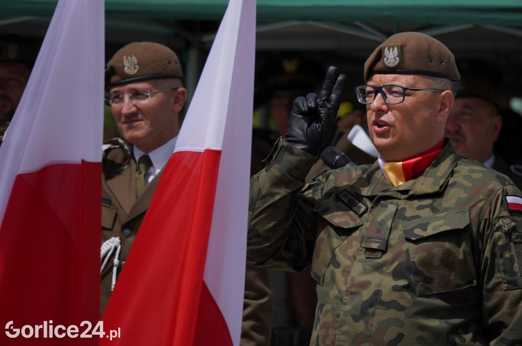 Przysięga Terytorialsów na gorlickim Rynku 06.07.