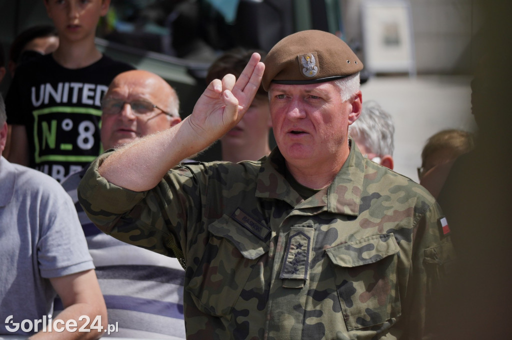 Przysięga Terytorialsów na gorlickim Rynku 06.07.