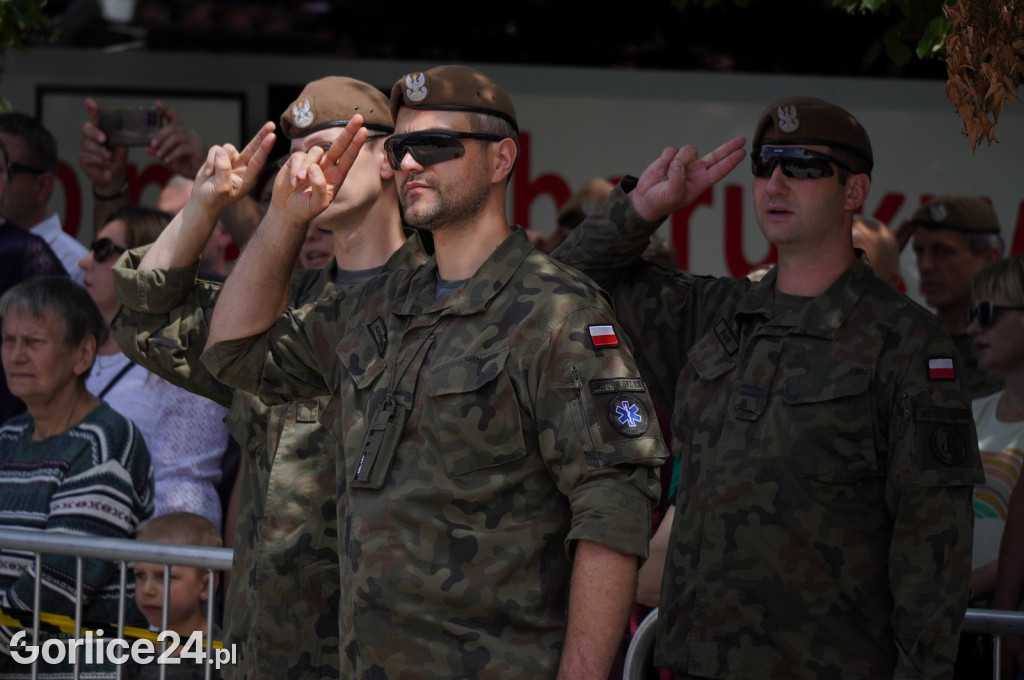 Przysięga Terytorialsów na gorlickim Rynku 06.07.