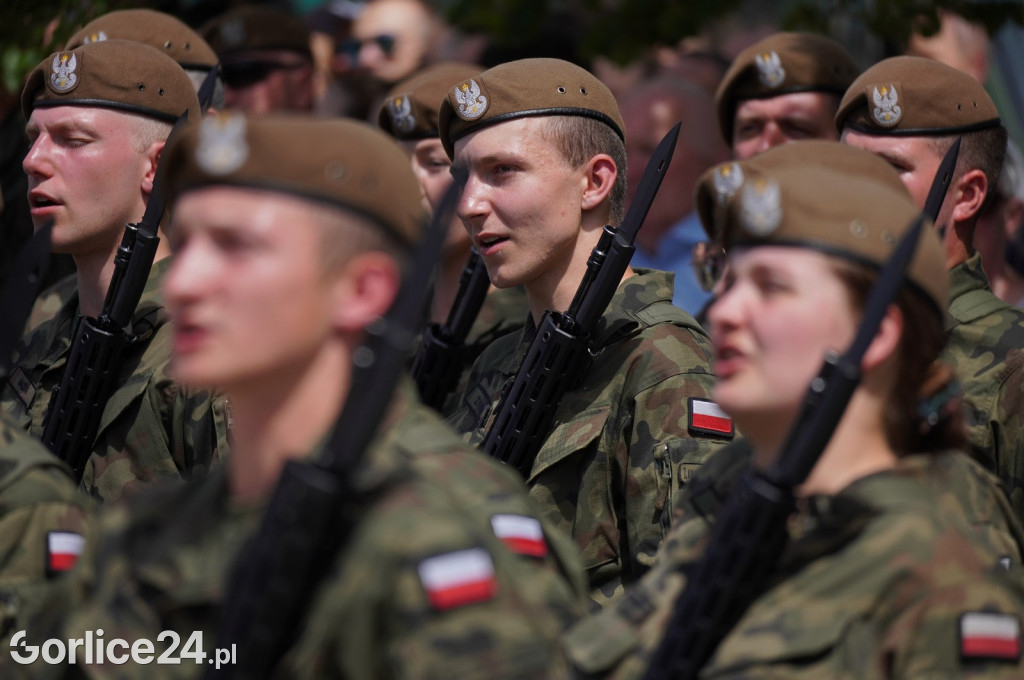 Przysięga Terytorialsów na gorlickim Rynku 06.07.