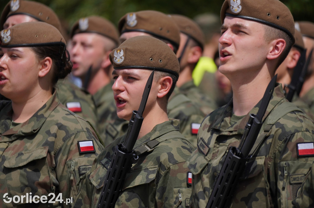 Przysięga Terytorialsów na gorlickim Rynku 06.07.