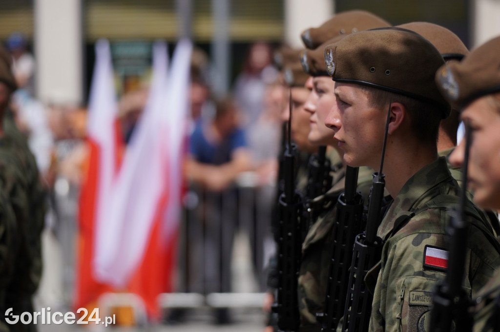 Przysięga Terytorialsów na gorlickim Rynku 06.07.
