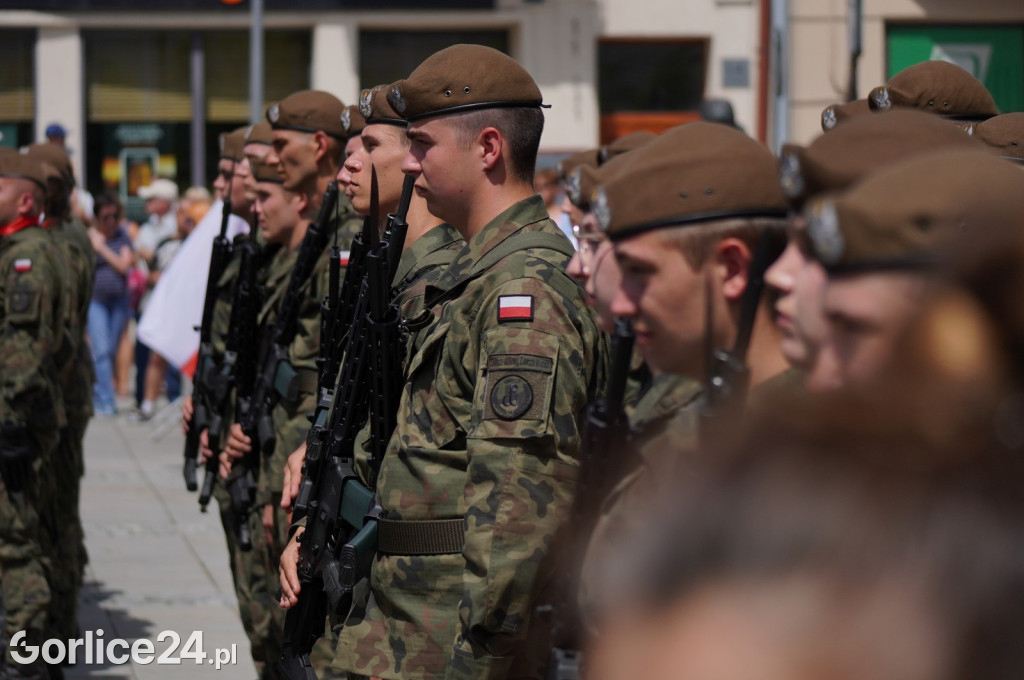 Przysięga Terytorialsów na gorlickim Rynku 06.07.
