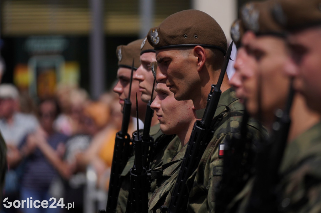 Przysięga Terytorialsów na gorlickim Rynku 06.07.