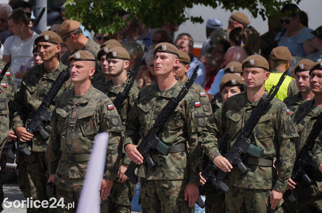 Przysięga Terytorialsów na gorlickim Rynku 06.07.