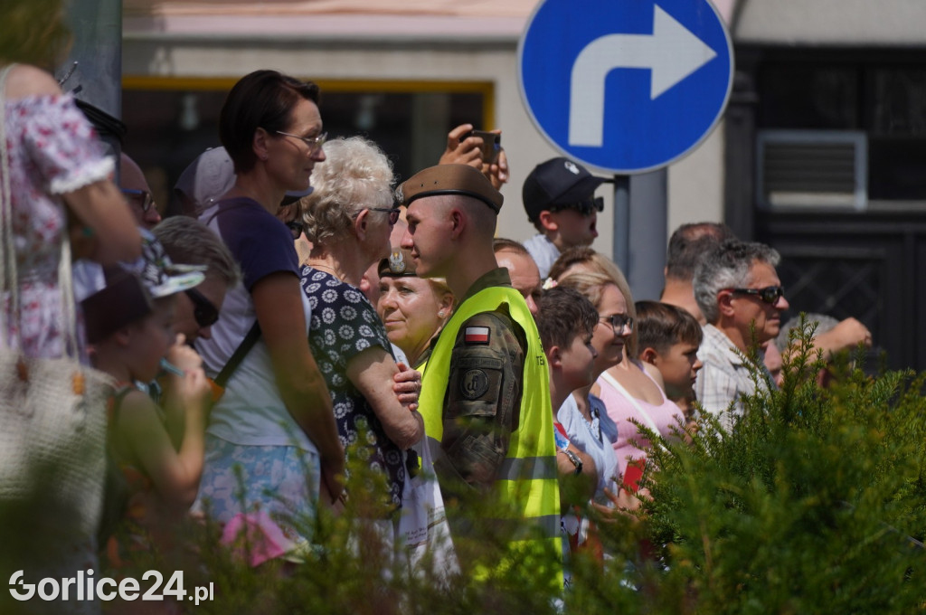 Przysięga Terytorialsów na gorlickim Rynku 06.07.