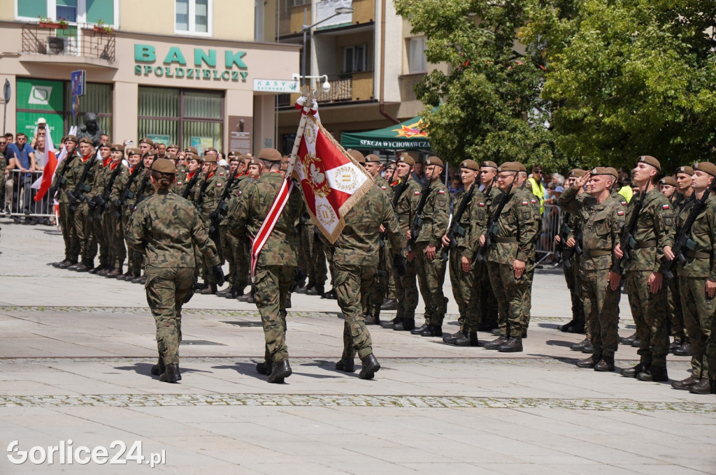 Przysięga Terytorialsów na gorlickim Rynku 06.07.