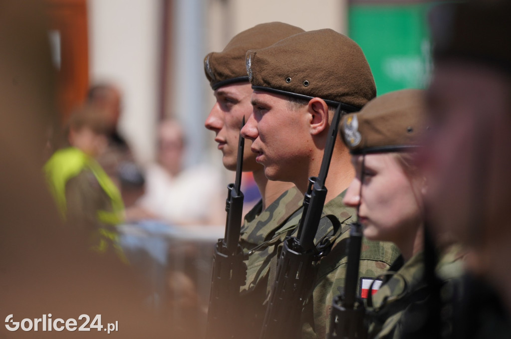 Przysięga Terytorialsów na gorlickim Rynku 06.07.