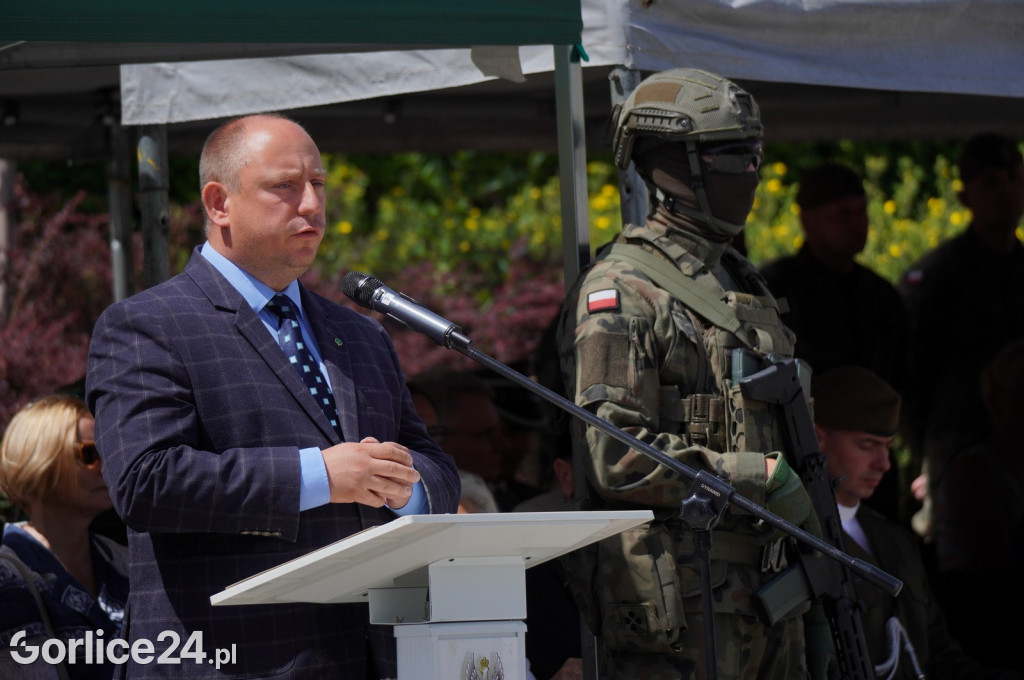 Przysięga Terytorialsów na gorlickim Rynku 06.07.