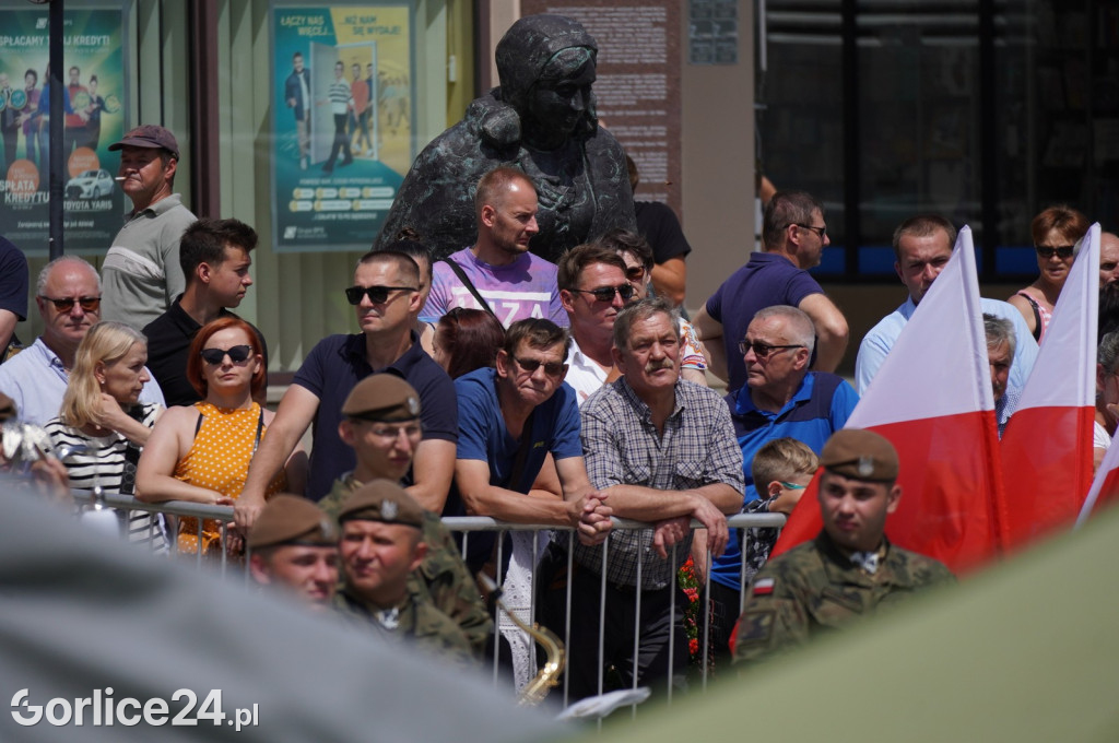 Przysięga Terytorialsów na gorlickim Rynku 06.07.