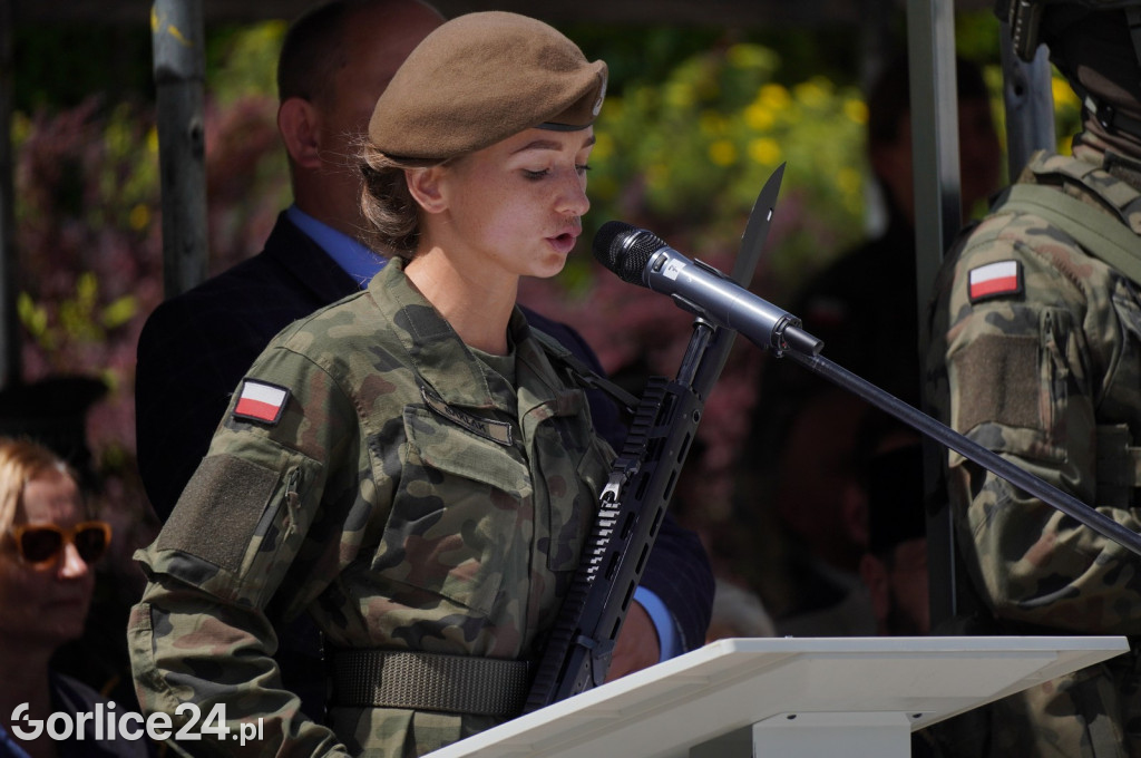 Przysięga Terytorialsów na gorlickim Rynku 06.07.