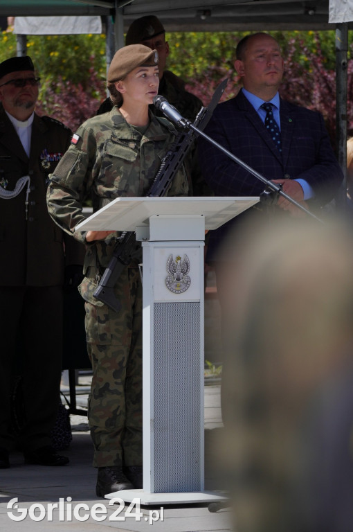 Przysięga Terytorialsów na gorlickim Rynku 06.07.