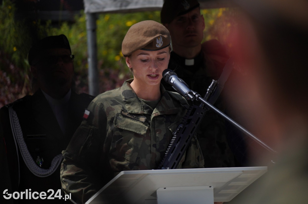 Przysięga Terytorialsów na gorlickim Rynku 06.07.