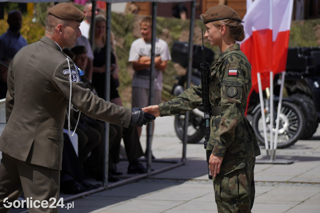 Przysięga Terytorialsów na gorlickim Rynku 06.07.