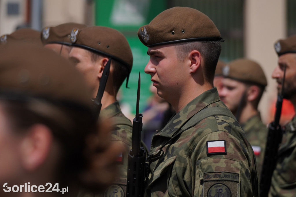 Przysięga Terytorialsów na gorlickim Rynku 06.07.