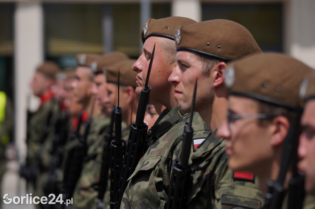 Przysięga Terytorialsów na gorlickim Rynku 06.07.