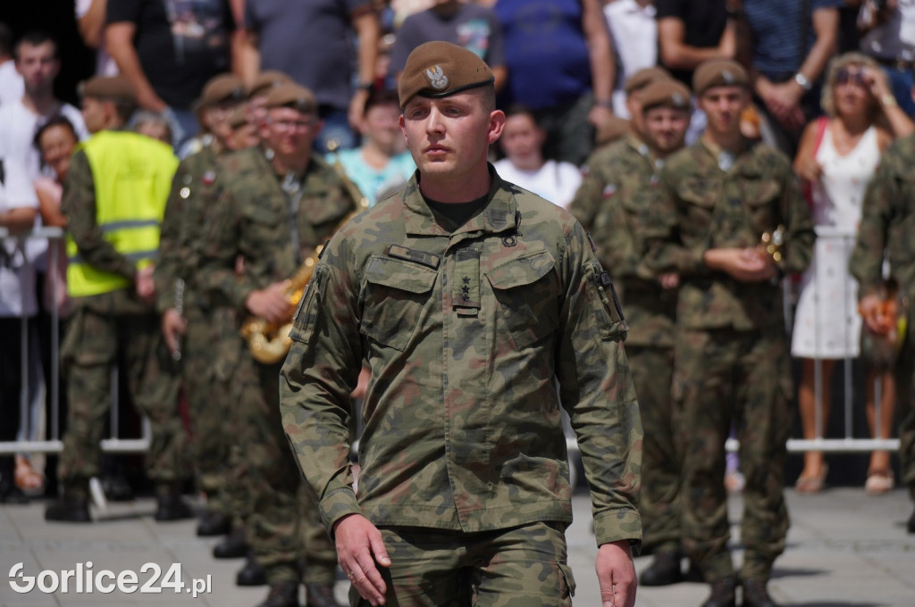 Przysięga Terytorialsów na gorlickim Rynku 06.07.