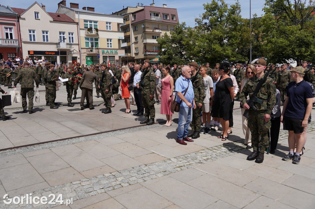 Przysięga Terytorialsów na gorlickim Rynku 06.07.