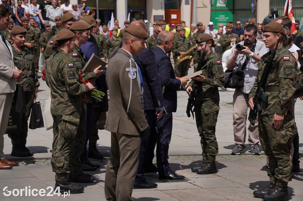 Przysięga Terytorialsów na gorlickim Rynku 06.07.