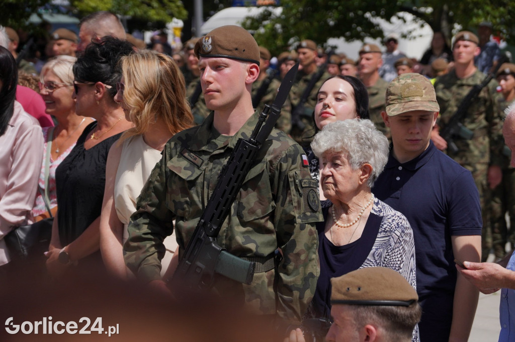Przysięga Terytorialsów na gorlickim Rynku 06.07.