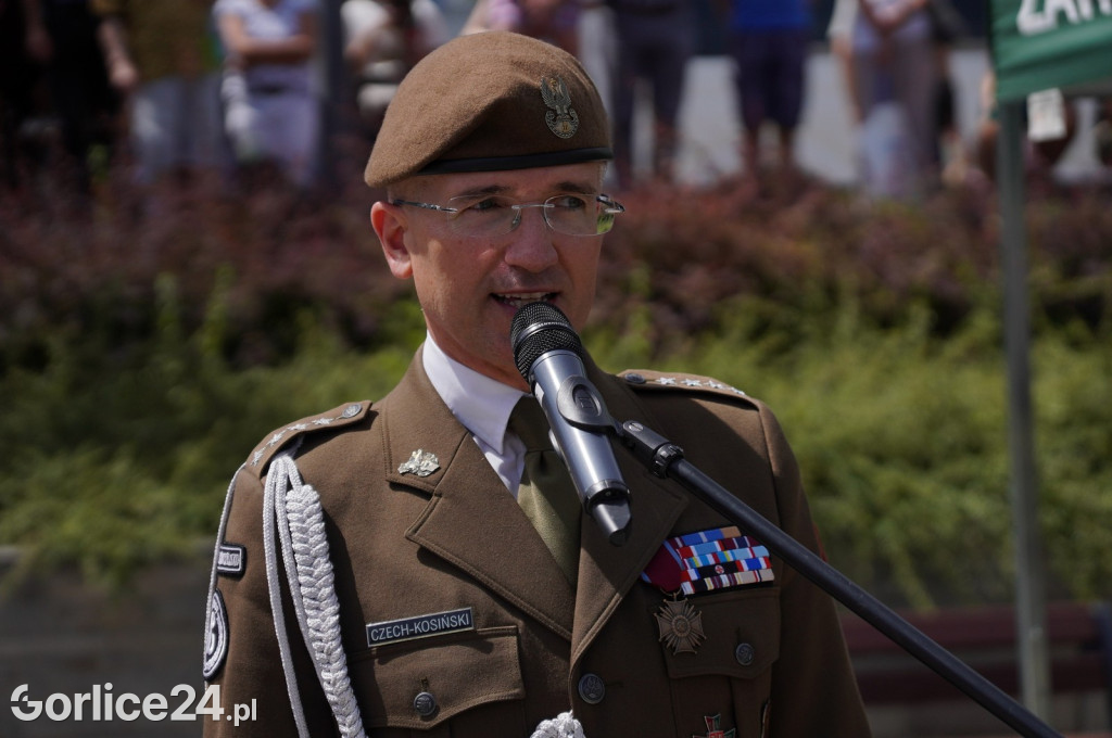 Przysięga Terytorialsów na gorlickim Rynku 06.07.
