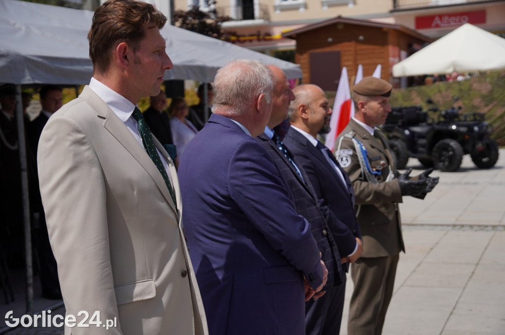 Przysięga Terytorialsów na gorlickim Rynku 06.07.