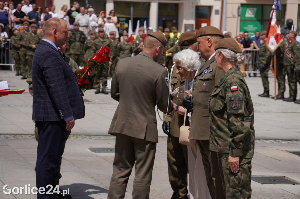 Przysięga Terytorialsów na gorlickim Rynku 06.07.