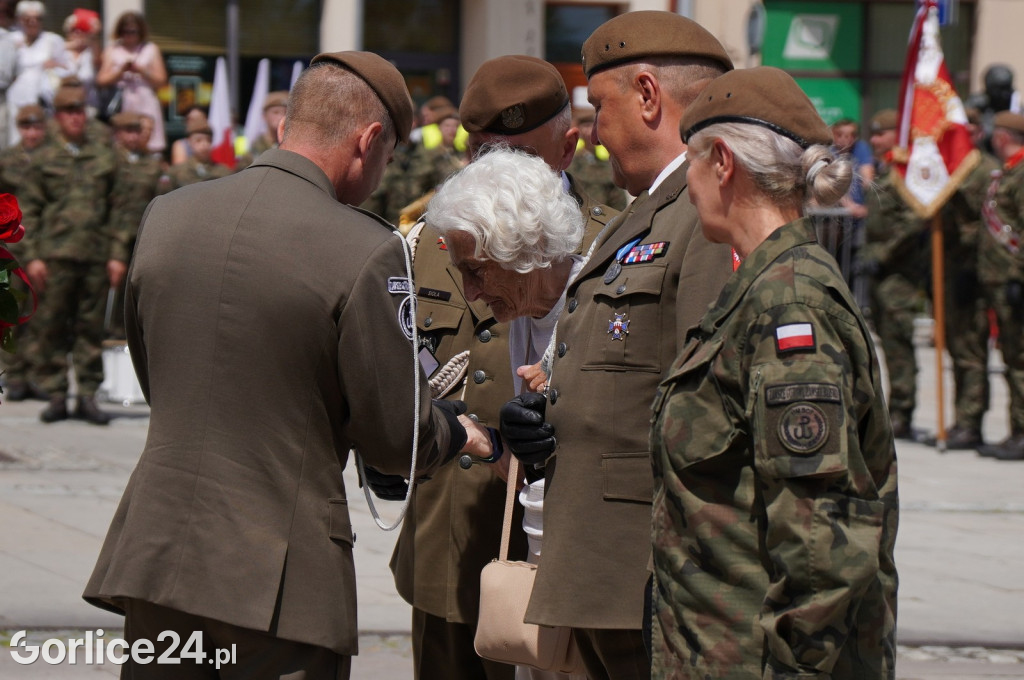 Przysięga Terytorialsów na gorlickim Rynku 06.07.