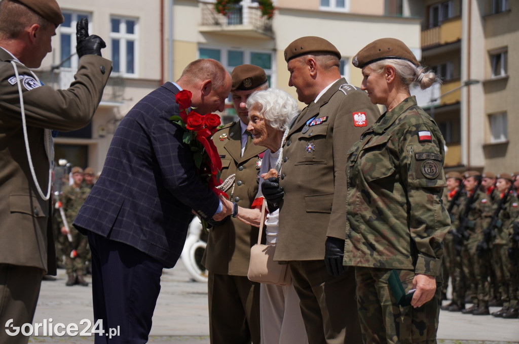 Przysięga Terytorialsów na gorlickim Rynku 06.07.