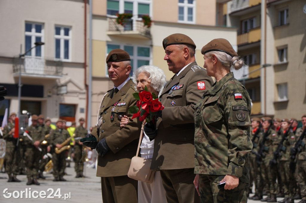 Przysięga Terytorialsów na gorlickim Rynku 06.07.