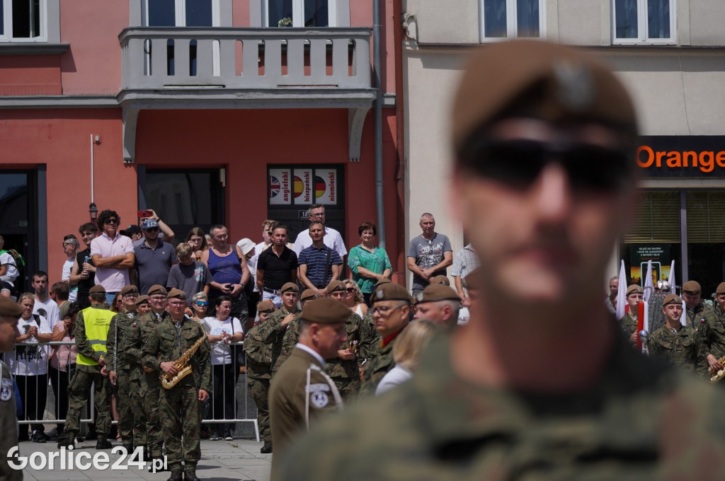 Przysięga Terytorialsów na gorlickim Rynku 06.07.