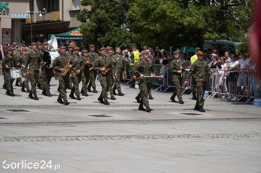 Przysięga Terytorialsów na gorlickim Rynku 06.07.