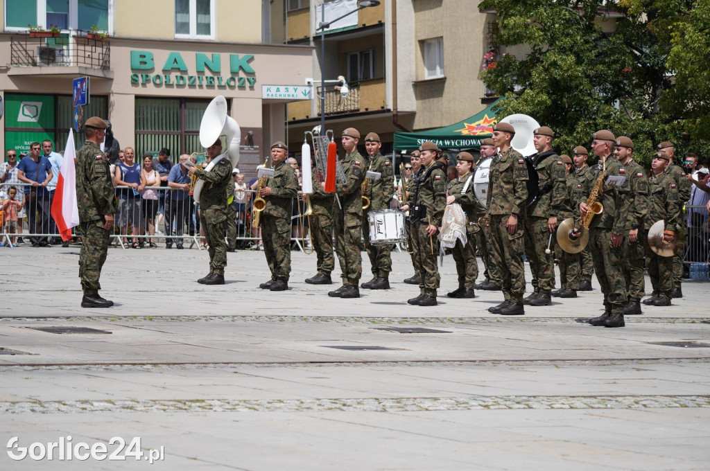 Przysięga Terytorialsów na gorlickim Rynku 06.07.