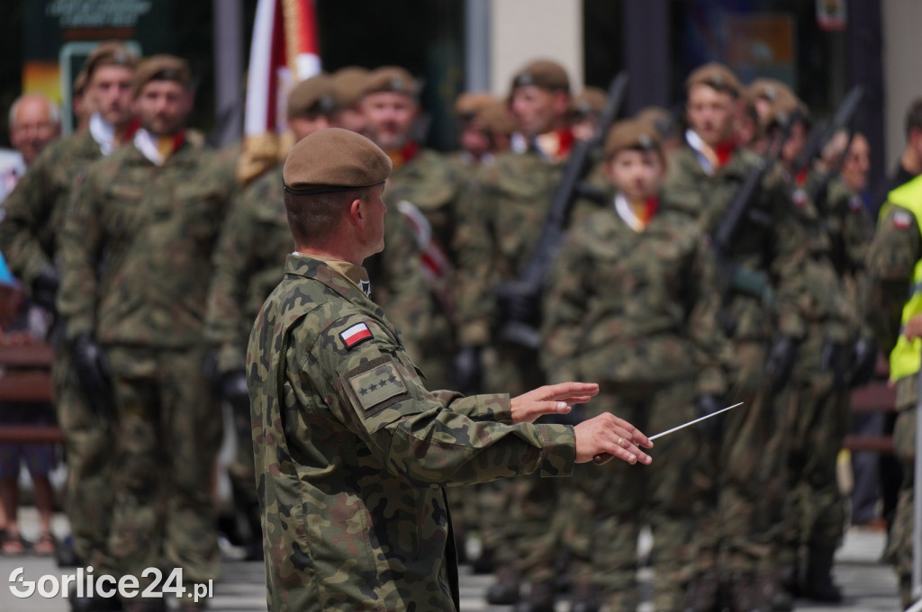 Przysięga Terytorialsów na gorlickim Rynku 06.07.