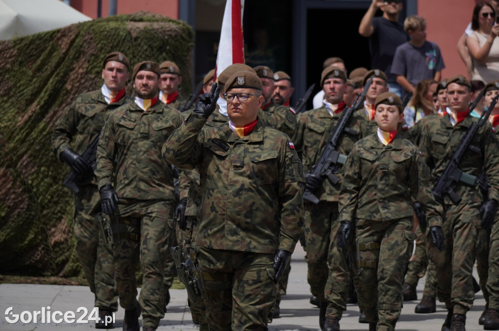 Przysięga Terytorialsów na gorlickim Rynku 06.07.