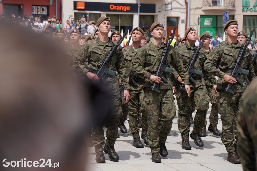 Przysięga Terytorialsów na gorlickim Rynku 06.07.