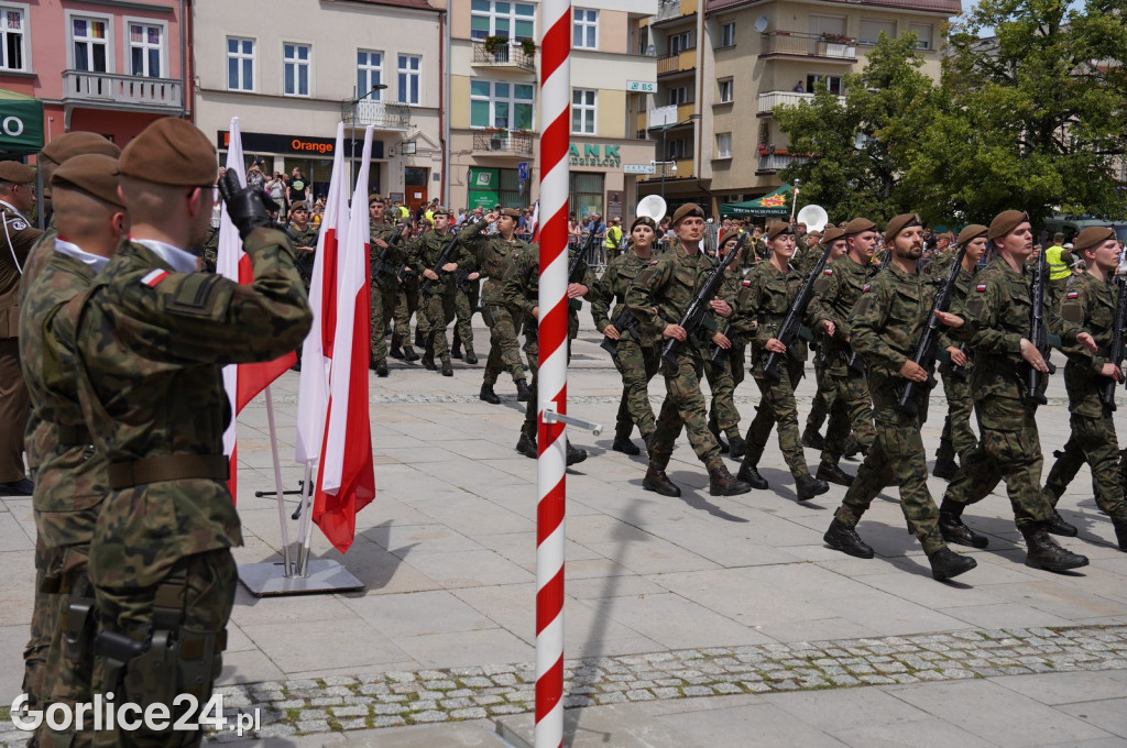 Przysięga Terytorialsów na gorlickim Rynku 06.07.