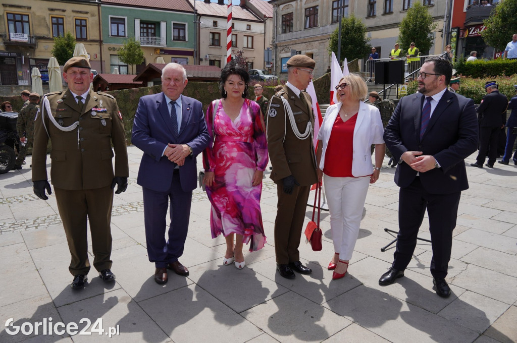 Przysięga Terytorialsów na gorlickim Rynku 06.07.