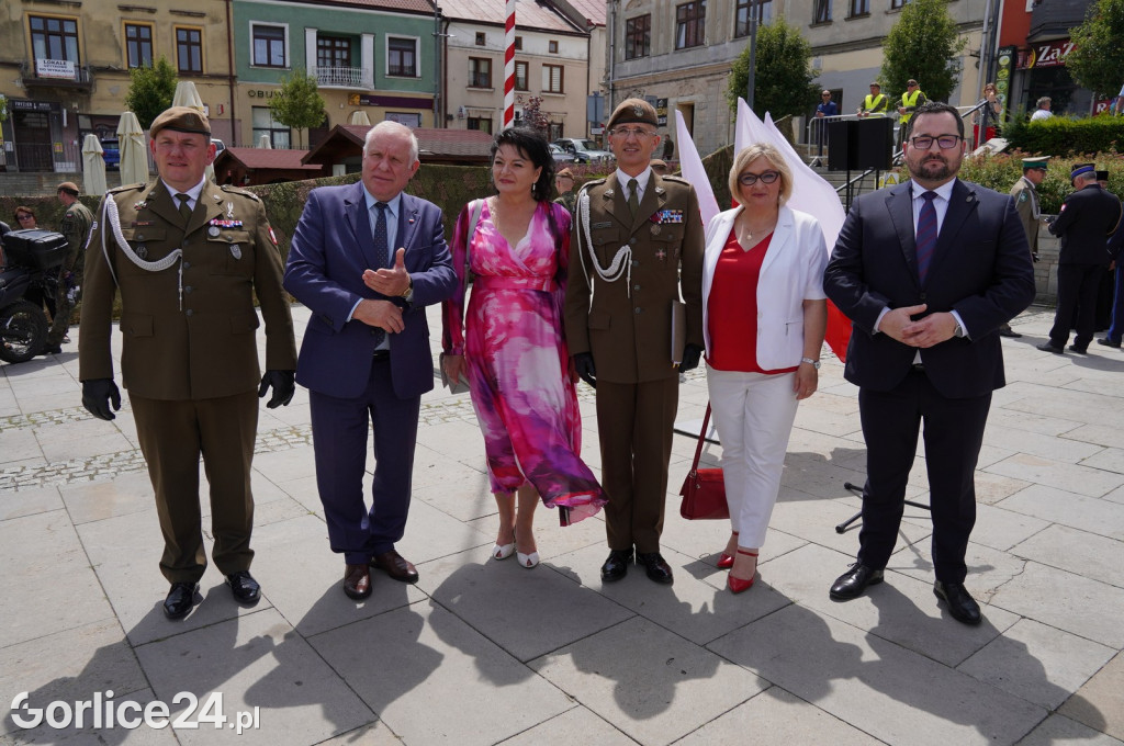 Przysięga Terytorialsów na gorlickim Rynku 06.07.