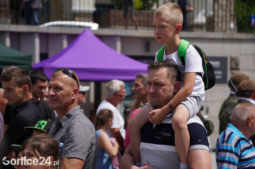 Przysięga Terytorialsów na gorlickim Rynku 06.07.
