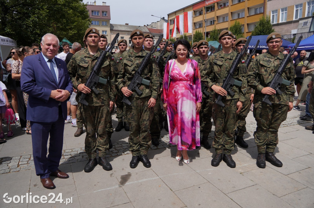 Przysięga Terytorialsów na gorlickim Rynku 06.07.