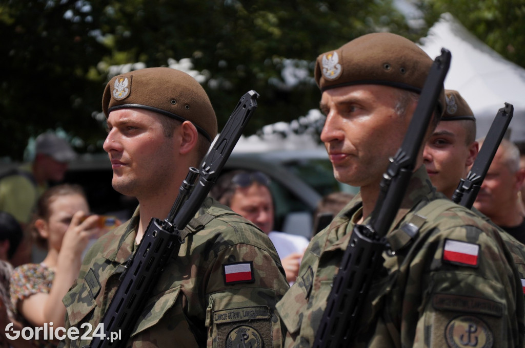 Przysięga Terytorialsów na gorlickim Rynku 06.07.