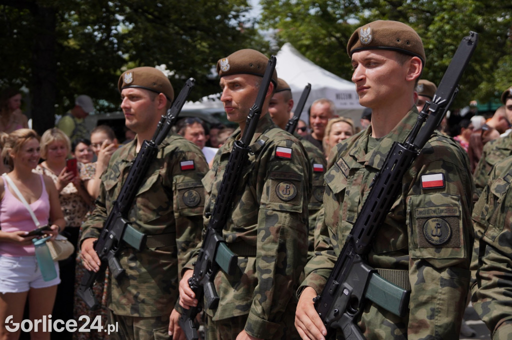 Przysięga Terytorialsów na gorlickim Rynku 06.07.