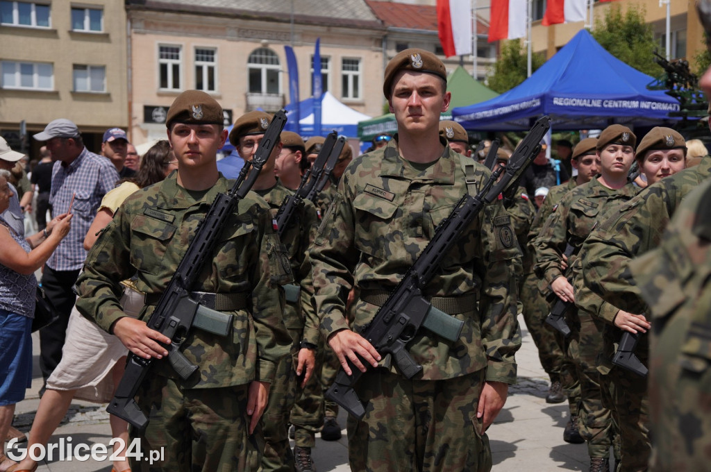 Przysięga Terytorialsów na gorlickim Rynku 06.07.