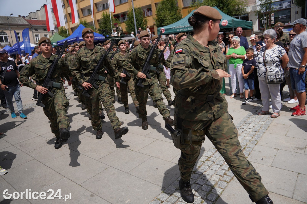 Przysięga Terytorialsów na gorlickim Rynku 06.07.